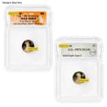 1/10 oz $5 Proof Gold American Eagle ICG PF 70 (Random Year)