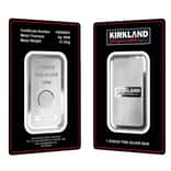 1 oz Costco Kirkland Signature Silver Bar .9999 Fine (in Assay)