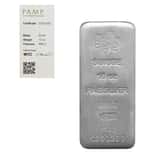 10 oz PAMP Suisse Silver Cast Bar .999 Fine (w/Assay)