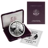 1988-S 1 oz Proof Silver American Eagle (w/Box & COA)
