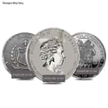 1 Kilo Silver Coin Random Mint (Milky, Scruffy, Toned)