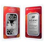 1 oz Asahi Diwali Silver Bar .999 Fine (in Assay)