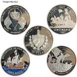1 oz Cuba Silver Coin Scruffy (Random Design)