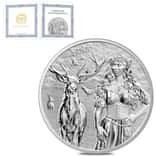 2023 1 oz Germania Valkyries Ostara Silver Coin (w/COA)
