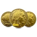 1 oz Gold American Buffalo $50 Coin (Abrasions, Random Year)