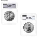 1 oz Silver Coin Random Mint ICG MS/SP/PF 69 (Random Design/Year)