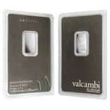 2.5 Gram Platinum Bar - Valcambi Suisse .9995 Fine (in Assay)