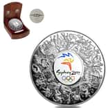 2000 Australia 1 Kilo Proof Silver Sydney Olympics Coin .999 Fine (w/Box & COA)