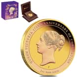 2013 2 oz Proof Gold Queen Victoria 175th Anniversary of Coronation Coin Perth Mint