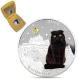 2014 Fiji 1 oz Scottish Fold Cat Proof Colorized Silver Coin