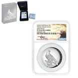 2016 1 oz Silver Australian Wedge-Tailed Eagle High Relief Perth Mint NGC PF 70 (John M. Mercanti)