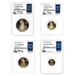 2018-W 1.85 oz Proof Gold American Eagle 4-Coin Set NGC PF 70 UCAM (Edmund C. Moy)
