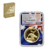 2018 2 oz Proof Gold Australian Wedge-Tailed Eagle Perth Mint NGC PF 70 UCAM FR (John M. Mercanti)