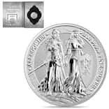 2022 2 oz Polonia & Germania The Allegories 10 Marks Silver Coin