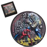 2022 Cook Islands 1 oz Iron Maiden The Number of the Beast Silver Coin
