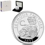 2022 GB 1 oz Proof Silver Tudor Beasts The Seymour Panther Coin