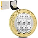 2022 Great Britain 12 gram Alexander Graham Bell Proof Silver Coin .925 Fine (w/Box & COA)