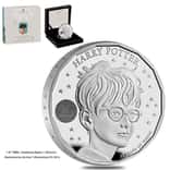 2022 Great Britain 1 oz Harry Potter Proof Silver Coin .999 Fine (w/Box & COA)