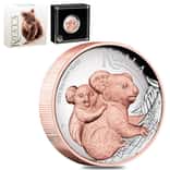 2023 5 oz Proof Gilded Silver Australian Koala Perth Mint