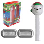 2024 30 Gram PAMP Polar Bear PEZ® Dispenser & Silver Wafers