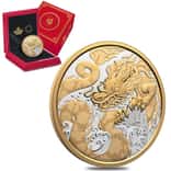 2025 Canada 5 oz Water Dragon Proof Silver Coin .9999 Fine