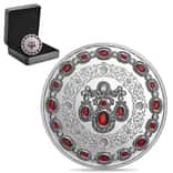 2026 Canada 1 oz Crown Jewels Queen Elizabeth II 100th Ann Silver Coin .9999 Fine
