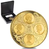 2004 Canada $300 Quadruple Cameo 60 gram 14 Karat Proof Gold Coin (w/Box & COA)