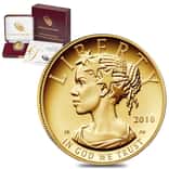 2018-W 1/10 oz $10 American Liberty Proof Gold Coin (w/Box & COA)