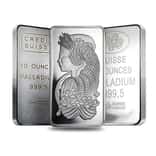 10 oz Generic Palladium Bar .9995 Fine (IRA-approved, Secondary Market)