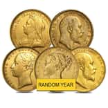British Gold Sovereign Coin (Scruffy, Cleaned, Damaged)