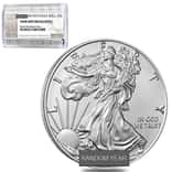 Roll of 20 - 1 oz Silver American Eagle $1 Coin NGC/PCGS Gem Unc (Sealed Tube, Random Year)