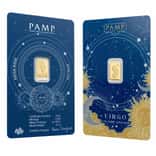 1/2 Gram PAMP Suisse Virgo Zodiac Gold Bar (in Assay)