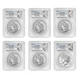 2021 Morgan / Peace Silver Dollar Centennial 6-Coin Set PCGS MS 69 FS (Morgan/Peace Label)