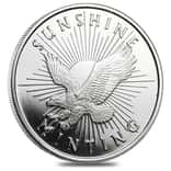 1/2 oz Sunshine Mint Silver Round .999 Fine