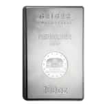 100 oz Geiger Silver Bar .999 Fine (Security Line Series)