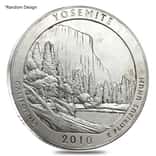 5 oz Silver America the Beautiful ATB Coin Random Design (Scruffy)