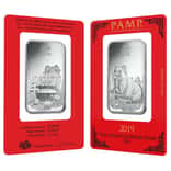 1 oz PAMP Suisse Year of the Pig Platinum Bar (In Assay) Serial #6