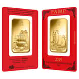 100 gram PAMP Suisse Year of the Pig Gold Bar (In Assay)