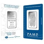 1/2 oz PAMP Suisse Fortuna Silver Bar (In Assay)