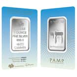 1 oz PAMP Suisse Silver Bar - Am Yisrael Chai (In Assay) .999 Fine
