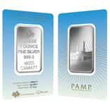 1 oz PAMP Suisse Silver Bar - Ka 'Bah Mecca (In Assay) .999 Fine