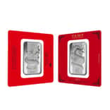 100 gram PAMP Suisse Year of the Dragon Silver Bar (In Assay)