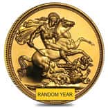 British Gold Proof Sovereign Coin (Random Year, Elizabeth II)