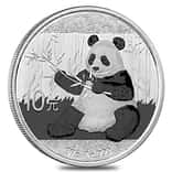 2017 30 Gram Chinese Silver Panda 10 Yuan .999 Fine BU