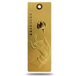 15 gram China Construction Bank (CCB) Buddha's Hand Gold Bar Medallion .9999 Fine