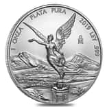 2019 1 oz Mexican Silver Libertad Coin .999 Fine BU
