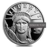 1/4 oz Proof Platinum American Eagle In Cap (Random Year)