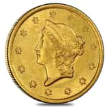 $1 Gold Liberty Head Type 1 - Extra Fine XF (Random Year)