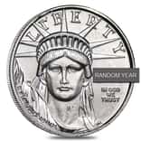 1/4 oz Platinum American Eagle (Abrasions, Random Year)