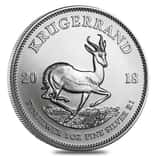 2018 South Africa 1 oz Silver Krugerrand BU
